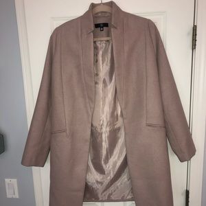 Boohoo tan jacket size 2
